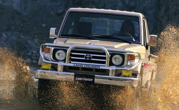 Toyota Land cruiser tested